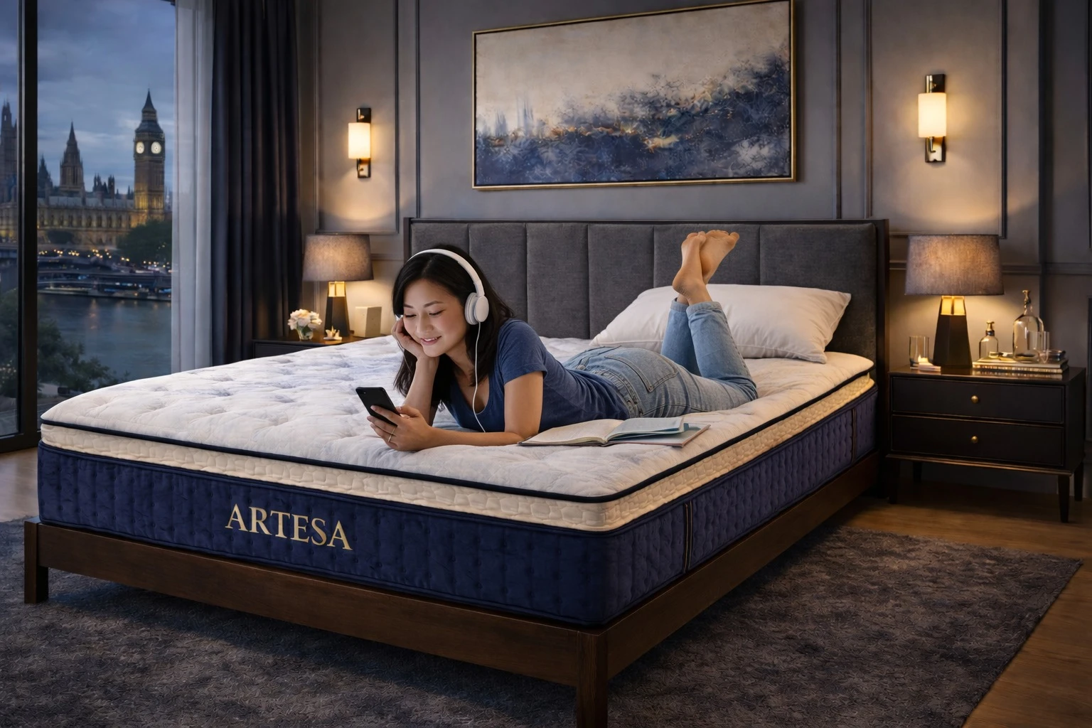 Artesa Cloud – Soft Pillow‑Top King Size Mattress