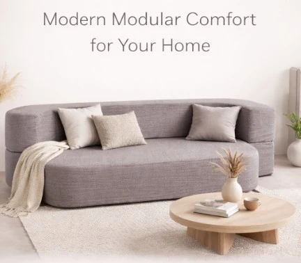 Emma Sofa Bed - Beige